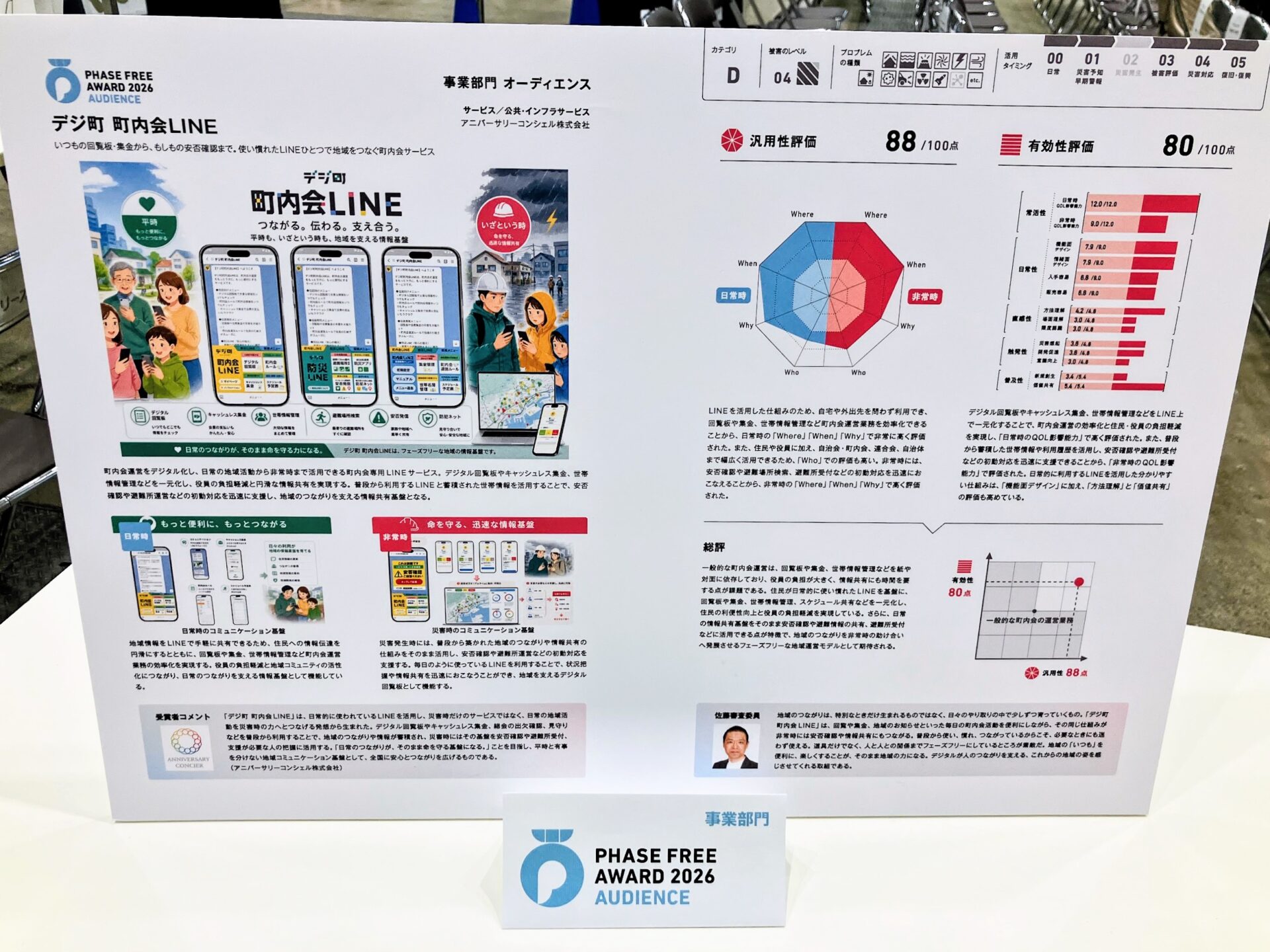 デジ町 町内会LINEの仕組み